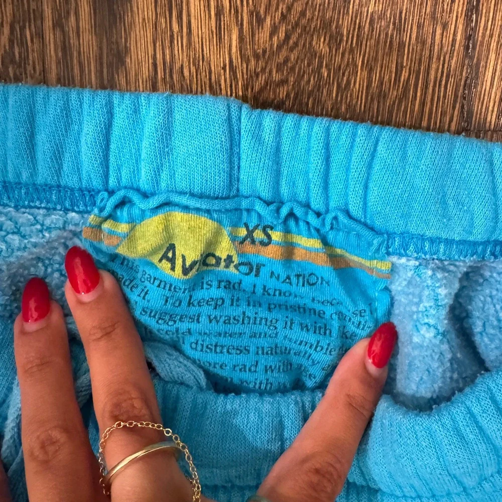 aviator nation blue sweatpants - Picture 4 of 5